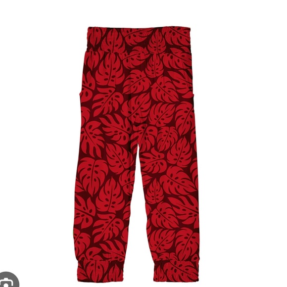 Mikoh mini Kahuku Red Girls Pants - Picture 1 of 4